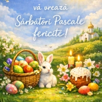 MESAJ DE SARBATORILE PASCALE