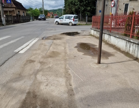 RASCHETARE SI CURATENIE PE UN TRONSON STRADA T. Vladimirescu